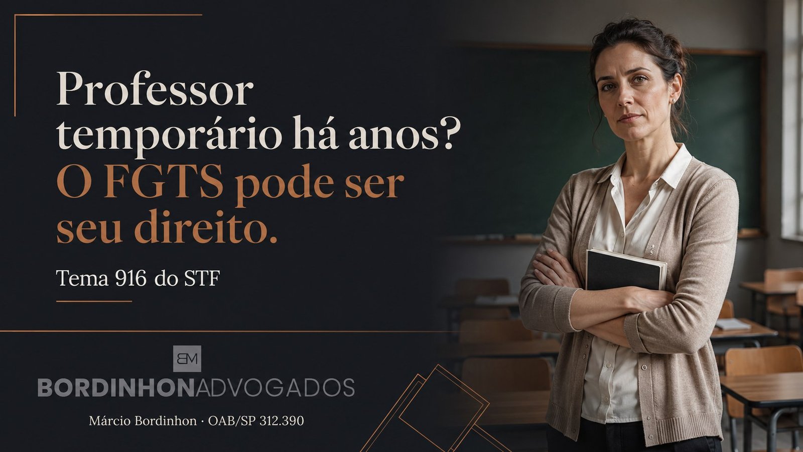 FGTS do Professor Temporário do Estado: Direito Após o Tema 916